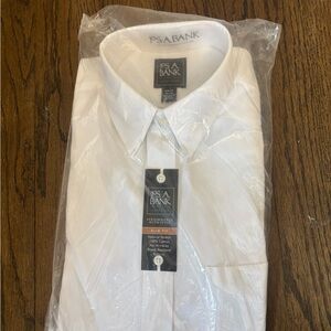 Jos. A. Bank Men's Crisp White Dress Shirt